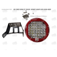 RS CREE 63W 32LED SPORT LIGHT LOGO-LED-RED