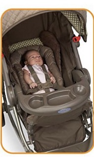 Graco BB車 LX Travel System 購自荷花，購入價$3699 美國大牌子, 絕對放心 不連汽車座椅 有意購買的買家可先在荷花試車，因仲有賣緊 坐椅可放平及坐正，所以適合初生 bb至