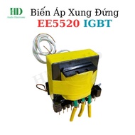 New Winding Pulse Transformer E5520 Square Vertical (With 24V Auxiliary Power Supply For IGBT) - Lin