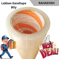 GAND Clear Duct Tape 2" OPP packaging Tape Solatip 48 mm 80 yards Equivalent to Nachi Plastic Atk Wi