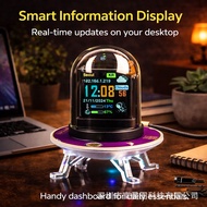 GeekMagic UFO-CLOCK Creative Weather Bitcoin Stock Exchange Rate CLOCK Multifunctional Product D3XB