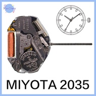 MCHY> 2035 Movement Miyota 2035 Quartz Movement Watch Three-Hand Calendarless Repair Calendar Parts 