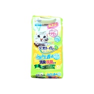 unicharm pet 雙層貓砂盆專用抗菌消臭尿布墊 皂香 10片  1包