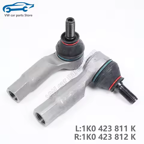 2PCS 1K0423811J 1K0423812J Steering gear Tie Rod BallJoint For PQ35 VW Golf MK6 GTI Tiguan Touran Pa