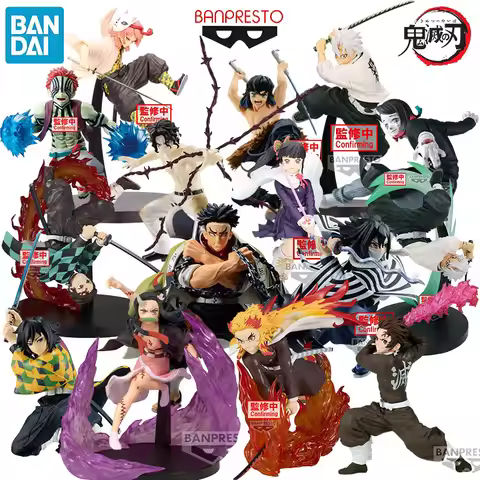 Bandai Genuine Banpresto VIBRATION STARS Demon Slayer Anime Character Kamado Tanjirou for Kids Chris
