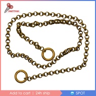[PrettyiadaMY] Long Wallet Chain Brass Link Keychain Chunky Jean Biker Key