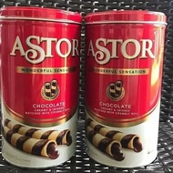 TERLARIS ASTOR WAFER STIK KALENG MAYORA 330 GRAM / BISKUIT WAFER ROLL