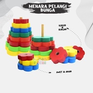 Mainan Edukasi Anak Balok Pelangi Balok Bintang Balok Bulan Balok Matahari Balok Awan Balok Iqro Bis