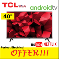 TCL 40 inch Android Smart LED TV 40s65a full HD 1080p bezel-less design built in Chromecast