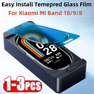 Easy Install Tempered Glass Film For Xiaomi Mi Band 10 Smartwatch Screen Protector Mi Band 9 8 Miban