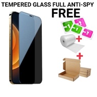 TEMPERED GLASS ANTI SPY VIVO IQOO 12 IQOO 11 IQOO Z7 5G IQOO Z7X 5G IQOO Z9 5G IQOO Z9X 5G IQOO Z5 I