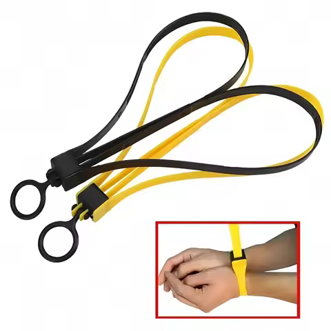Tactical Plastic Restraint Cable Ties,Disposable Handcuffs for Police Training,Hunting,Airsoft & Cos