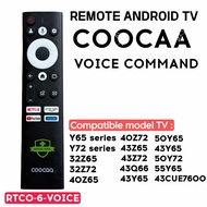 Remote TV COOCAA Android Y65 Y72 32Z65 32Z72 40Z65 40Z72 43Z65 43Z72 43Q66 43Y65 50Y65 43Y65 50Y72 5