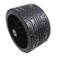 【GIGGLE】165x100mm Camping Wagon Cart Wheel Trolley Cart Wheel Camping Folding Cart Wheel