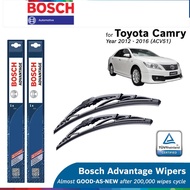 Bosch Advantage U Hook Wiper Set for Toyota Camry 2.0 / 2.5 ACV51/ASV50 (26"/18")
