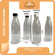 Beautiful Bottle 500ml | Valencia Bottle 500ml | PET Plastic Bottle 500 ML