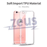 Clear Softcase for Iphone 6G+ 6G Plus 6 Plus - 6S+ 6S Plus Transparent Soft Case
