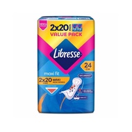 Libresse Maxi Non Wings (24cm x 40s) | libresse | sanitary napkin | tuala wanita