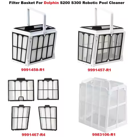 Ultra-Fine/Fine Filter Basket For Dolphin S200 S300 Active 20, Explorer E30, Proteus DX4, Prowler 92