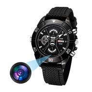 Camera Watch 1080P HD Mini Hidden Spy Camera One Click Video Voice Recording Photo Taking Night Visi