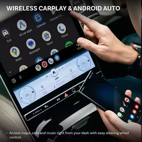 OTTOCAST P3 PRO AI Box Wireless CarPlay Android Auto AI Voice Smart SM6225 Android Box Car Accessori