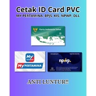 Print BPJS KIS ID Cards 86 mm x 54 mm