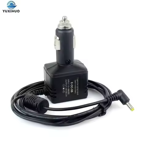 YAESU Car Charger E-DC-5B Cigarette Lighter Cord for VX6R VX7R VX-6R VX-7R VX-8DR FT-60R FT-277R VX-