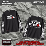 Longsleeve Youth Not Arogans Screen Printing Light Up | INITIAL CLOTHING