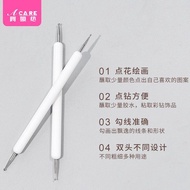 美甲笔刷/点钻CV=按压笔点珠笔指甲工具彩绘多功能点花笔点钻笔Nail art brush/point drill CV = press pen point beadllll222.sg2026020