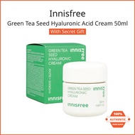 [Innisfree] Green Tea Seed Hyaluronic Acid Cream 50ml, Hyaluronic Acid Face