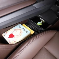 [Clearance Sale] Black TPE Central Control Storage Tray Pad For BMW X1 iX1 U11 2023-2025 Interior Ac