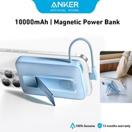♞Anker by Zolo Power Bank 30W Wireless  Magnetic 10,000mAh Portable Power with Build in Cable