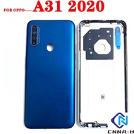 Back Housing +Frame Front Middle Frame Battery Cover For Oppo A31 2020