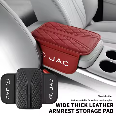 Leather Car Seat Center Console Armrest Mat Storage Bag For JAC JS3 J2 S5 JS2 S3 T8 Refine J5 J6 J7 