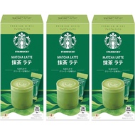 〈Direct from Japan〉〈Made in Japan〉Nestle Starbucks® Premium Mix Green Tea Latte Stick Coffee 4P x 3 