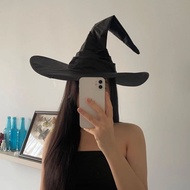 Halloween lolita Witch Hat Retro Witch Hat Black Magician Hat COS Witch Hat Witch Hat