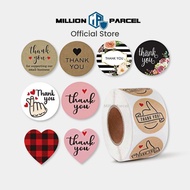 MillionParcel Sticker Label Roll | Love Sticker |Thank You Sticker | Birthday Sticker | Label Sticke