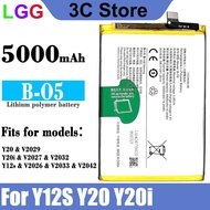 แบตเตอรี่ หมาะสำหรับ VIVO Y20 2021 / Y20S / Y12S / Y12A Batterry แบต B-O5
