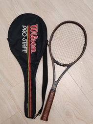 Wilson pro staff 85 St. Vincent 版tennis racket Federer網球拍費特拿