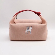 HERMES Bride a brac小馬飯盒包 - 大號紅粉橘