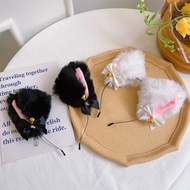 BOOM - CAT EAR HEADSET H579 CAT BELL HEADSET CAT EAR SOUND BELL COSPLAY FURRY HEADBAND NEKOMIMI CAT 