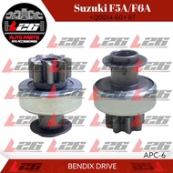 Bendix Drive Starter Clutch Gear for Suzuki F5A/F6A 8TEETH APC-6 Q0014-00