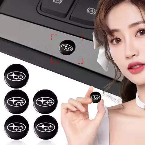 New 14mm Fob Car Logo Sticker for Car Remote Control Key For Subaru Forester SG5 SH SJ Impreza XV Le