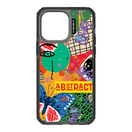 HI-SHIELD Stylish เคสใสกันกระแทก iPhone รุ่น Abstract1 [เคส iPhone14][เคส iPhone13]