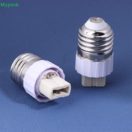 Mypink 1/6Pcs E27 To G9 Lamp Converter Bulb Adapter Lamp Holder Converter White Conversion Screw Hea