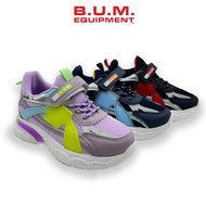 UNGU HIJAU MERAH BUM Equipment Children's Shoes Black/Red x Blue Navy/Yellow x Purple/Green -Kid's S