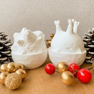 象牙宮與龜甲龍 塊根植物 手工擴香石雙寶組 聖誕節交換禮物