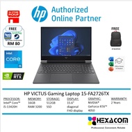 HP VICTUS 15-FA2724TX/FA2725TX/FA2726TX GAMING LAPTOP(i5-13420H, 16GB, 512GB, RTX2050/RTX3050/RTX405