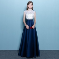 【Ready Stock】Illusion Bead Embellished Prom Gown