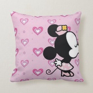 MICKEY AND MINNIE MOUSE PILLOWS 11 INCHES x 11 INCHES